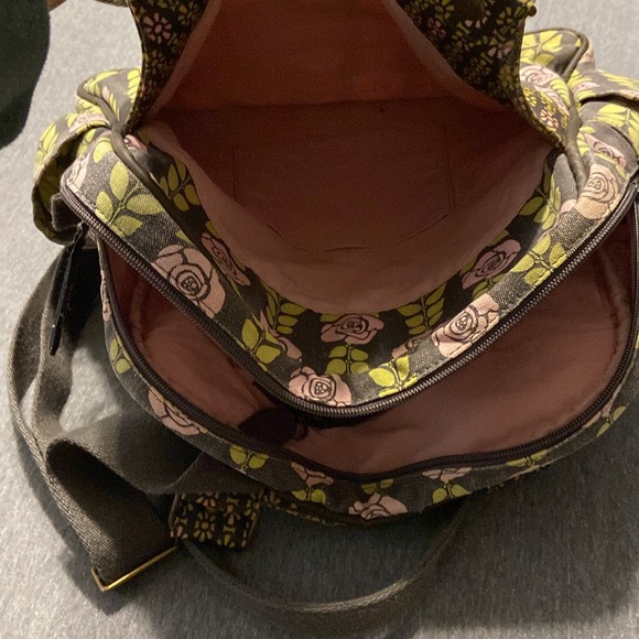 Petunia pickle bottom floral bag backpack diaper bag in great condition - Picture 11 of 12